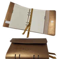 Caderno Organizer Raffai - Dourado